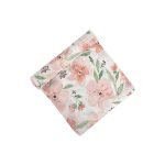 Crane Baby Soft Muslin Swaddle Blanket, Soft Swaddle Wrap for Boys and Girls, Floral, 47" x 47" - Image 2